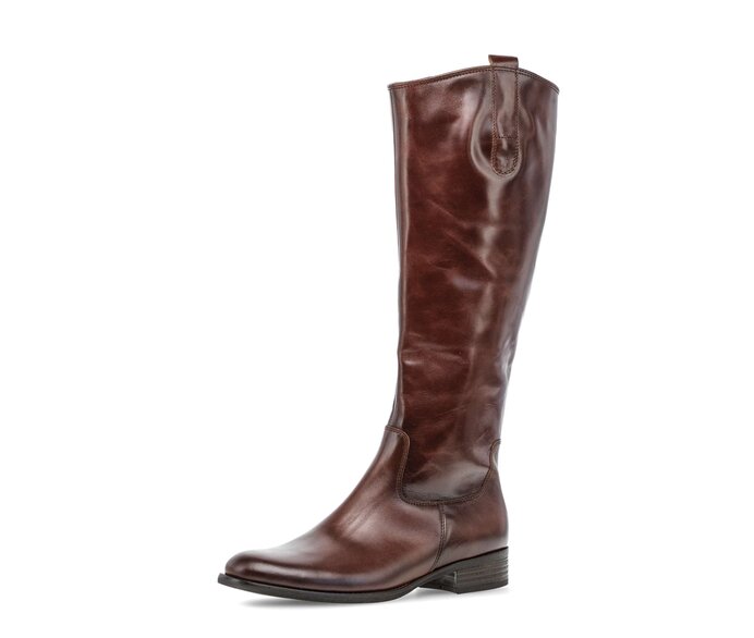 Gabor Eleganter Stiefel Braun - Glattleder