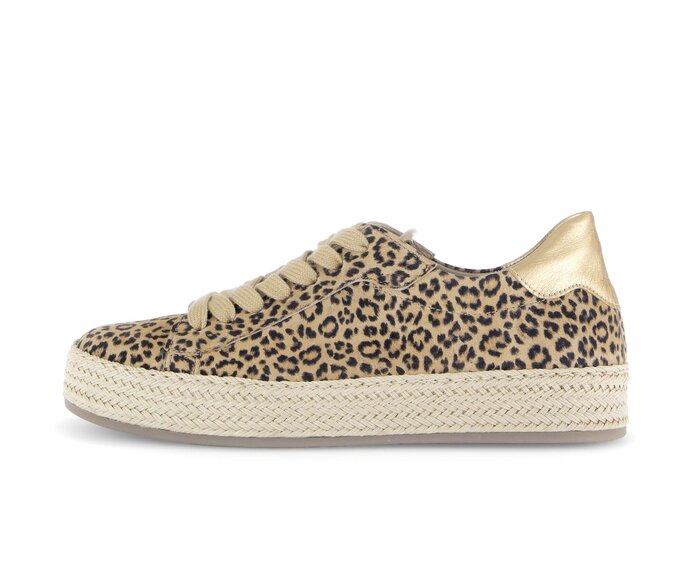 Gabor Sneaker Low Beige - Materialmix Leder