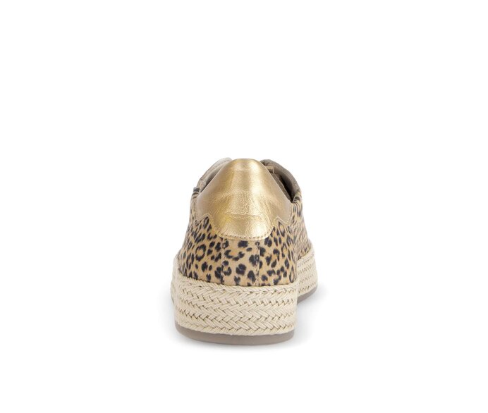 Gabor Sneaker Low Beige - Materialmix Leder