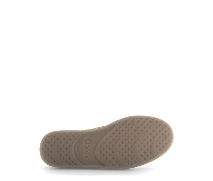 Gabor Sneaker Low Beige - Materialmix Leder