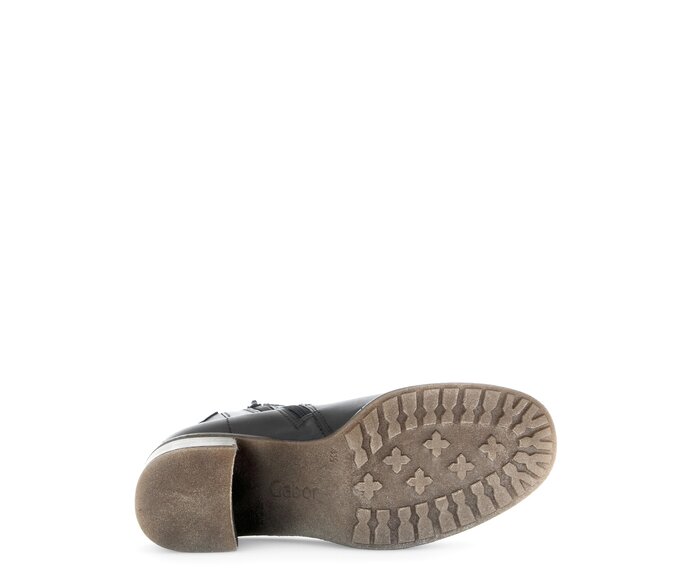 Gabor Plateau Stiefelette Grün - Glattleder