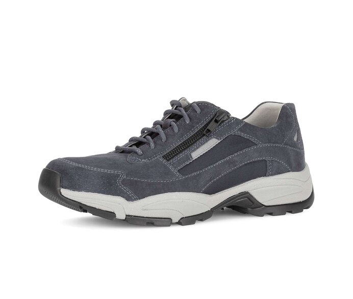 Pius Gabor Sneaker Low Blau - Materialmix Leder/Textil