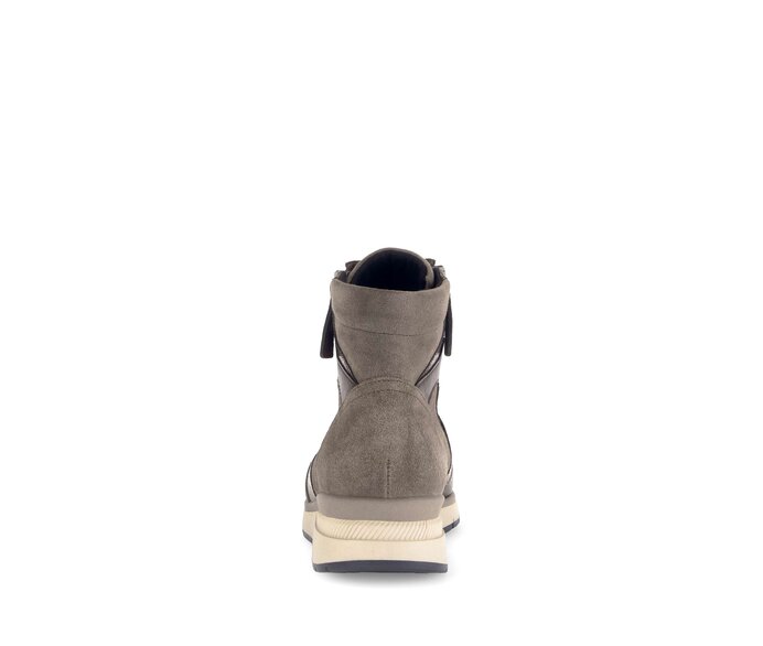 Gabor Sportliche Stiefelette Bronze - Materialmix Leder/Lederimitat