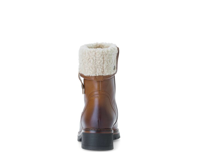 Gabor Winterstiefelette Braun - Materialmix Leder/Lederimitat