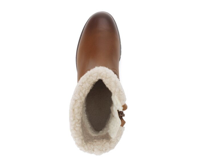 Gabor Winterstiefelette Braun - Materialmix Leder/Lederimitat
