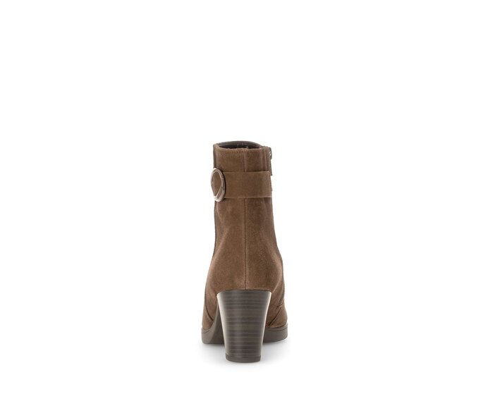 Gabor Plateau Stiefelette Braun - Rauleder