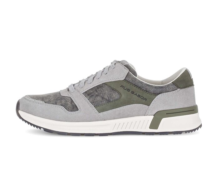Pius Gabor Sneaker Low Grau - Materialmix Leder/Textil