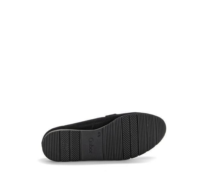 Gabor Slipper Schwarz - Rauleder
