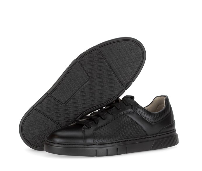 Pius Gabor Sneaker Low Schwarz - Glattleder