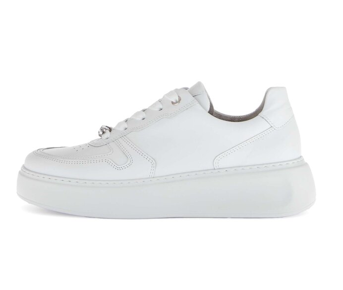 Gabor Sneaker Low Weiß - Glattleder
