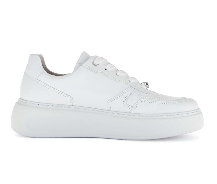 Gabor Sneaker Low Weiß - Glattleder
