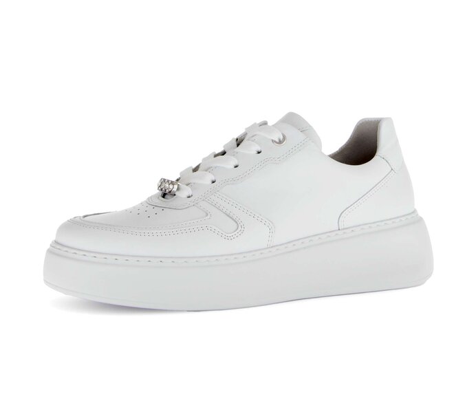 Gabor Sneaker Low Weiß - Glattleder