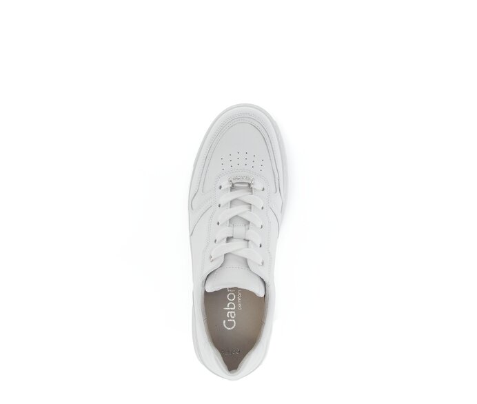 Gabor Sneaker Low Weiß - Glattleder