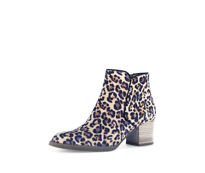 Gabor Elegante Stiefelette Beige - Rauleder