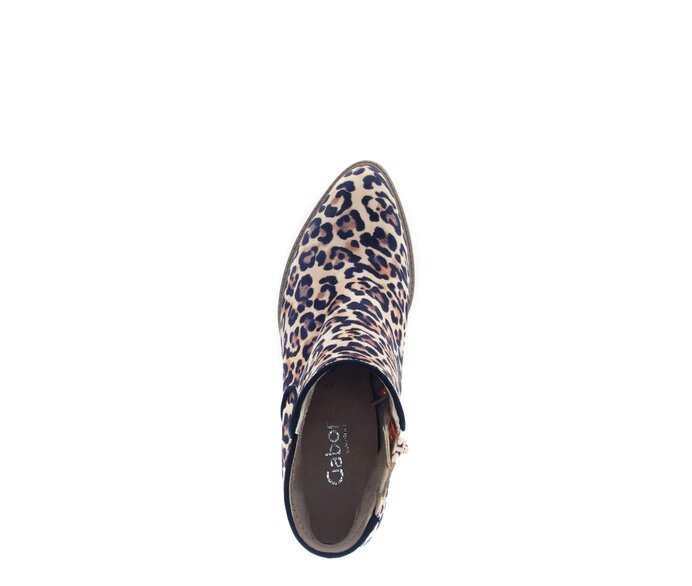 Gabor Elegante Stiefelette Beige - Rauleder