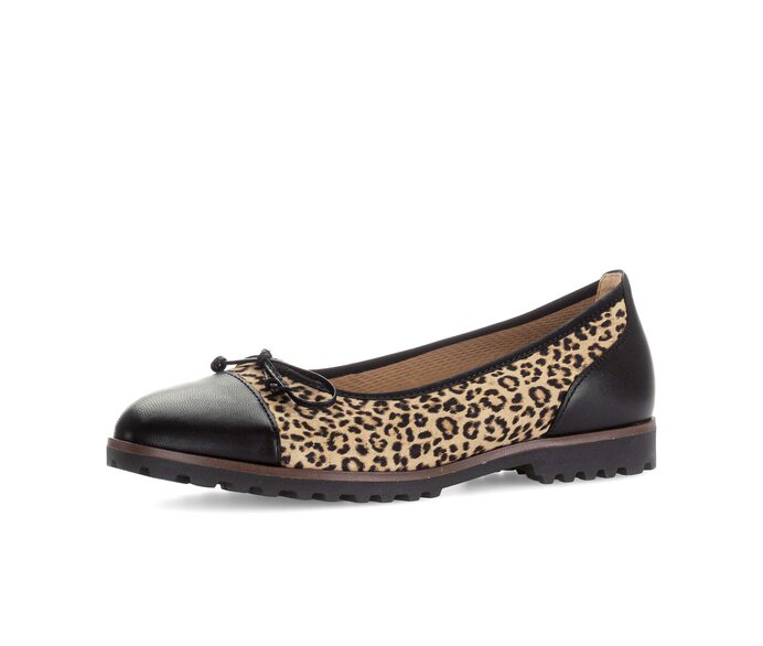 Gabor Sportliche Ballerina Multicolour - Materialmix Leder