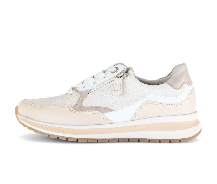 Gabor Sneaker Low Rosa - Materialmix Leder