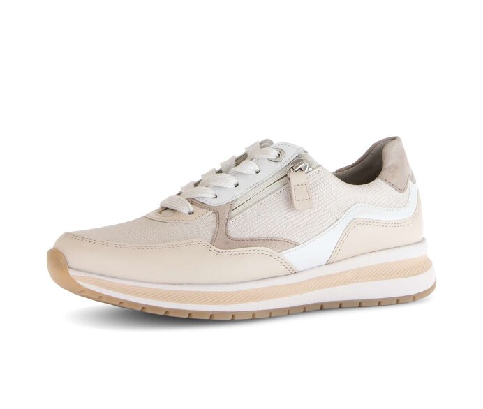 Gabor Sneaker Low Rosa - Materialmix Leder