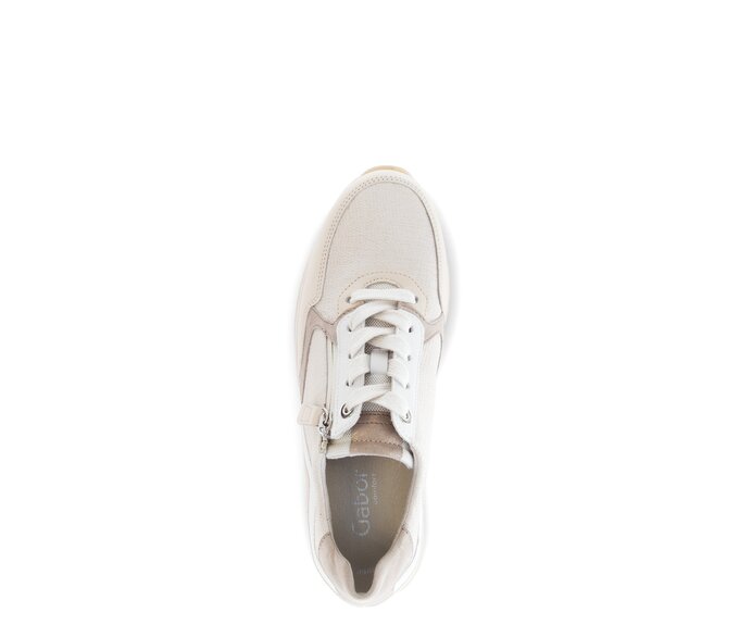 Gabor Sneaker Low Rosa - Materialmix Leder