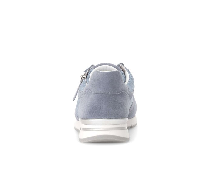 Gabor Sneaker Low Blau - Materialmix Leder/Lederimitat