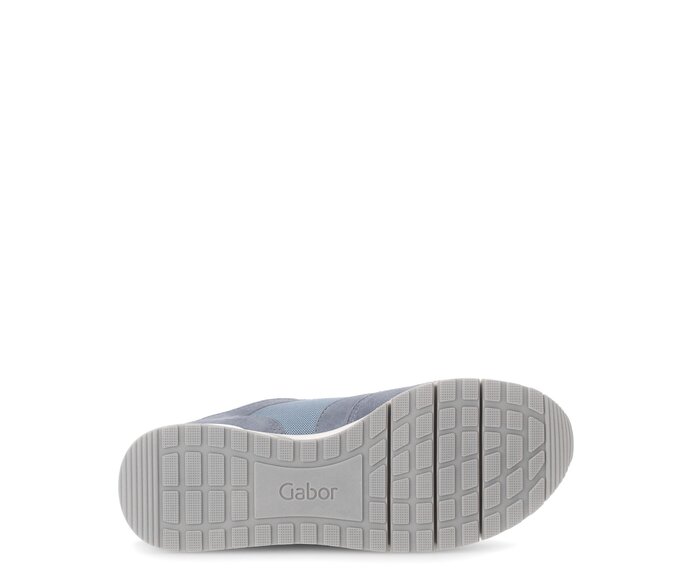 Gabor Sneaker Low Blau - Materialmix Leder/Lederimitat