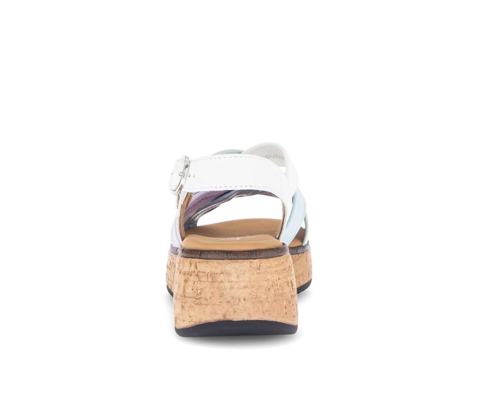 Gabor Plateau Sandale Multicolour - Materialmix Leder