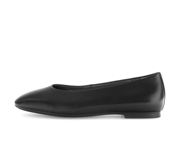 Gabor Eleganter Ballerina Schwarz - Glattleder
