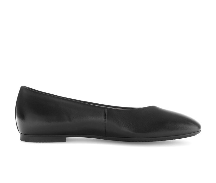 Gabor Eleganter Ballerina Schwarz - Glattleder