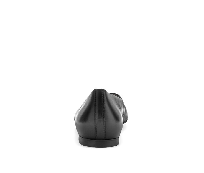Gabor Eleganter Ballerina Schwarz - Glattleder