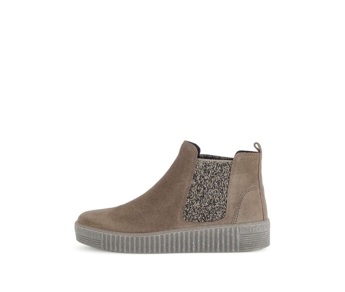 Gabor Chelsea Boot Braun - Rauleder