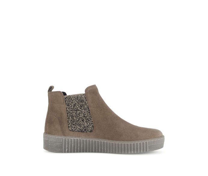 Gabor Chelsea Boot Braun - Rauleder