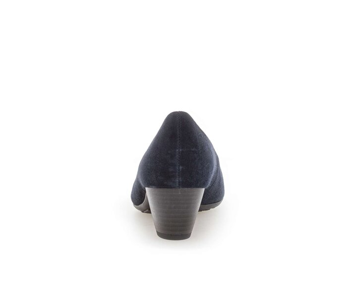Gabor Eleganter Pumps Blau - Rauleder