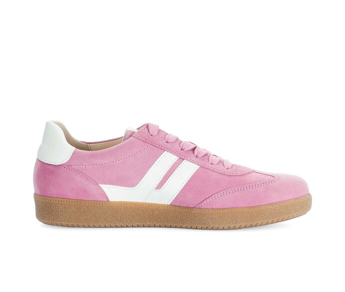 Gabor Sneaker Low Pink - Materialmix Leder