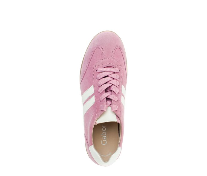Gabor Sneaker Low Pink - Materialmix Leder