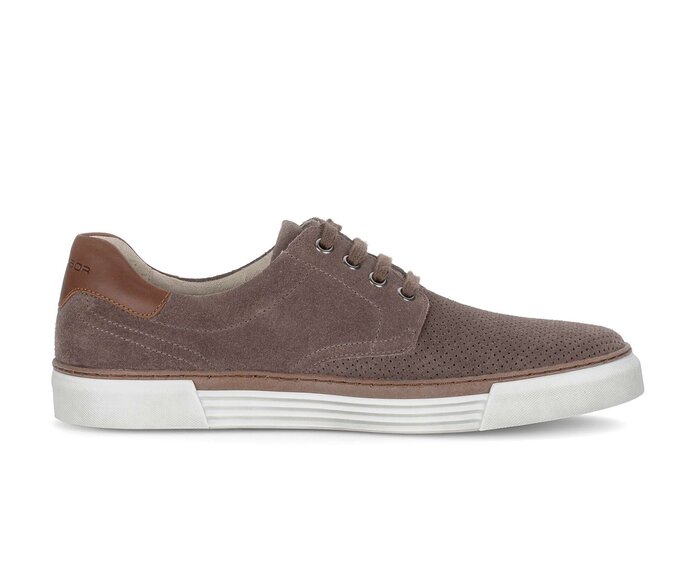 Pius Gabor Sneaker Low Grau - Materialmix Leder