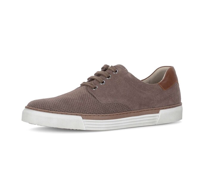 Pius Gabor Sneaker Low Grau - Materialmix Leder