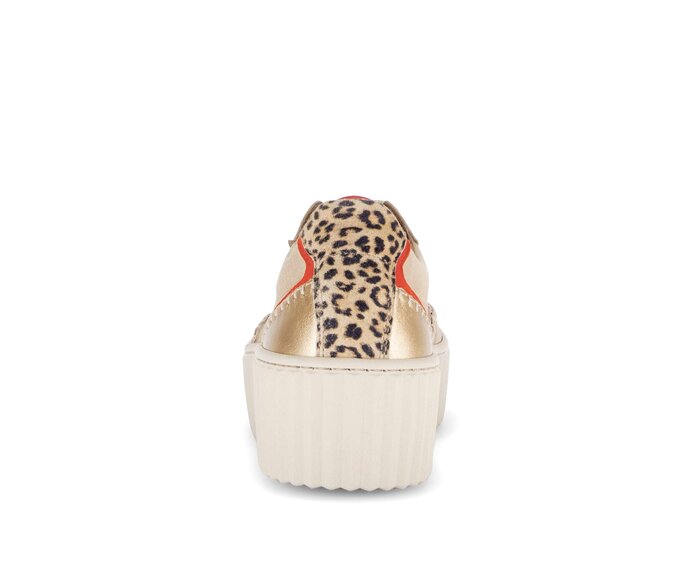 Gabor Sneaker Low Beige - Materialmix Leder