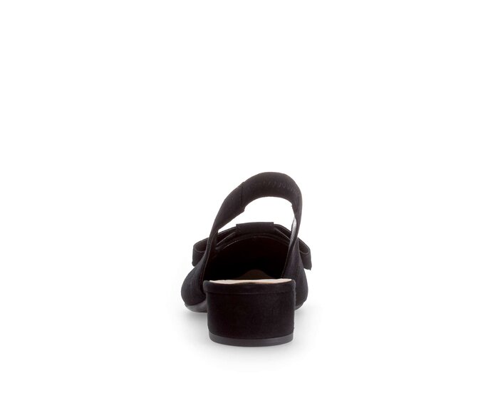 Gabor Slingpumps Schwarz - Rauleder