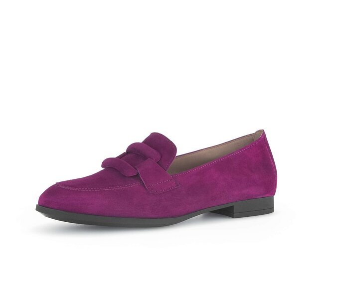 Gabor Slipper Lila - Rauleder
