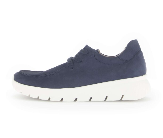 Gabor Sneaker Low Blau - Rauleder