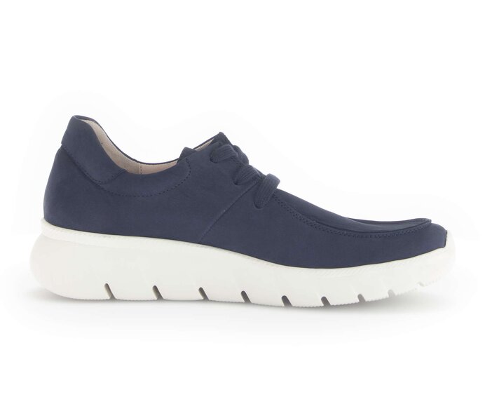 Gabor Sneaker Low Blau - Rauleder