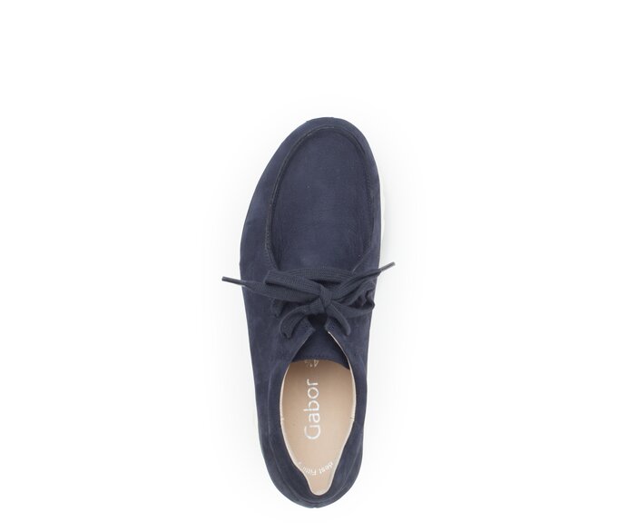 Gabor Sneaker Low Blau - Rauleder