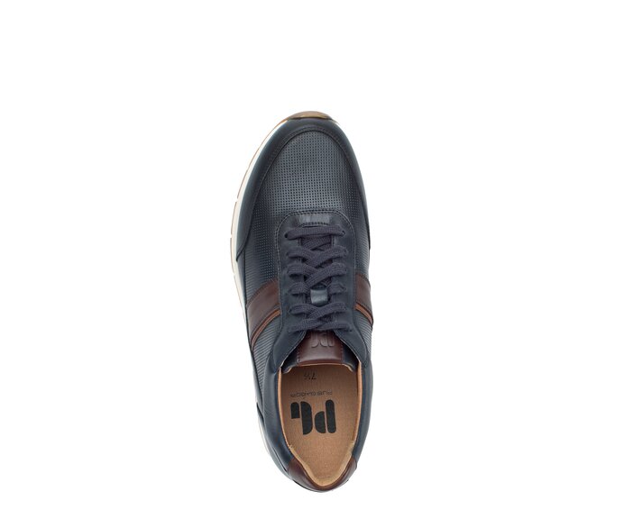 Pius Gabor Sneaker Low Blau - Glattleder