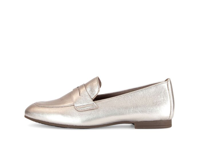 Gabor Slipper Gold - Effektleder