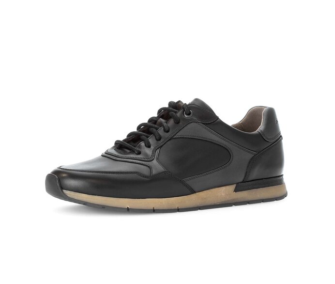 Pius Gabor Sneaker Low Schwarz - Glattleder