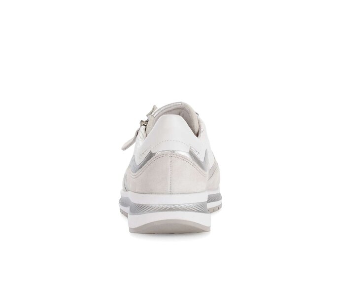 Gabor Sneaker Low Weiß - Materialmix Leder