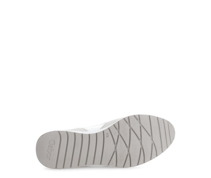 Gabor Sneaker Low Weiß - Materialmix Leder