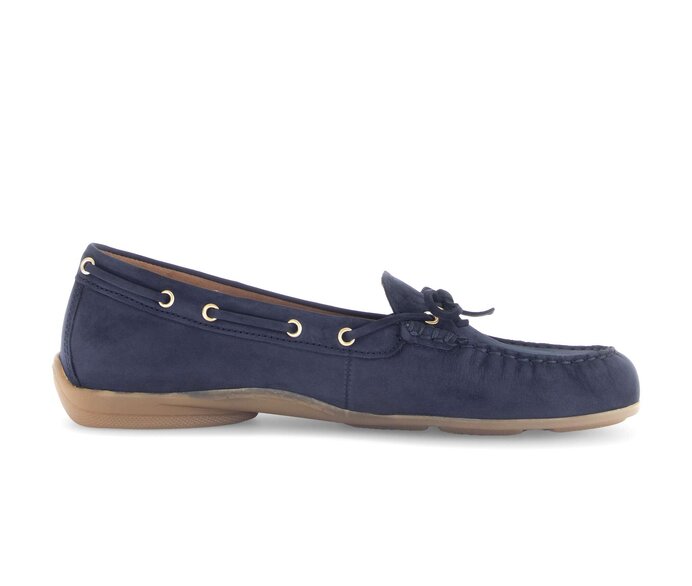 Gabor Slipper Blau - Rauleder