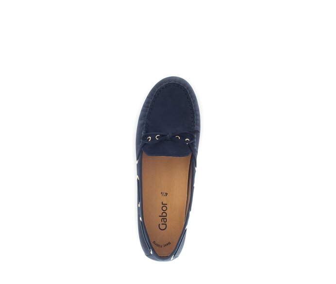 Gabor Slipper Blau - Rauleder