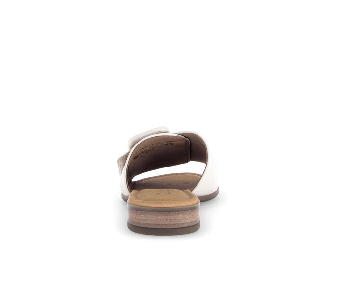 Gabor Pantolette Beige - Glattleder
